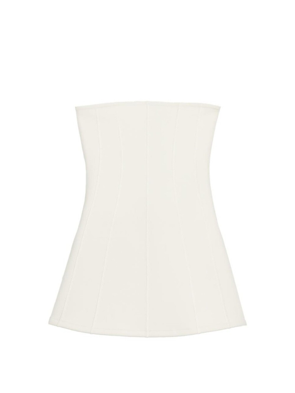 Zara Cream Strapless Dress